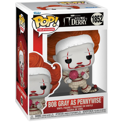 Funko Pop! Television: IT Welcome to Derry (1852) Bob Gray as Pennywise - Vinyl Figure 9cm
