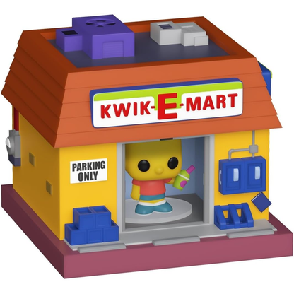 Funko Bitty Pop! Towns: The Simpson - Bart Simpson & Kwik-E-Mart Mini Figure 5cm