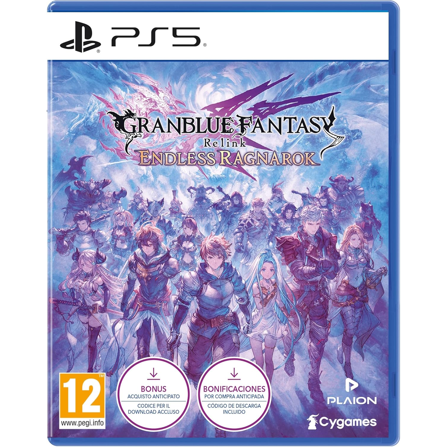 Granblue Fantasy: Relink - Endless Ragnarok Day One Edition Ps5 Videogioco Playstation 5 Multilingua Italiano