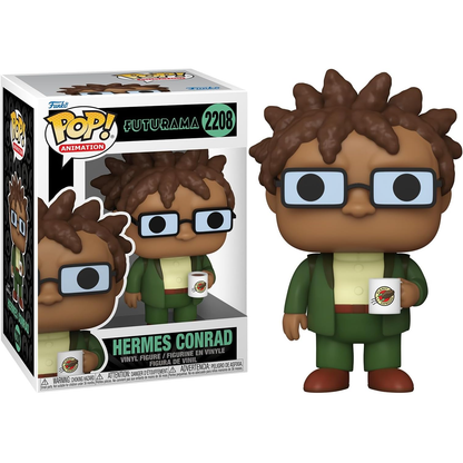 Funko Pop! Animation: Futurama (2208) Hermes Conrad - Vinyl Figure 9cm (Preordine)