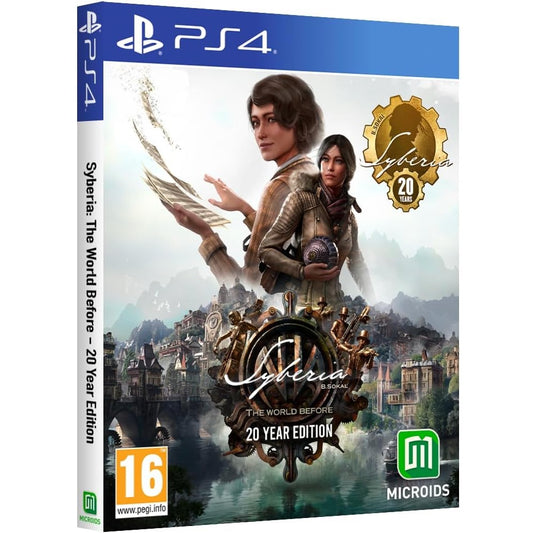 Syberia - The World Before 20 Year Edition Ps4 Gioco Playstation 4 Eu Ita Nuovo Sigillato
