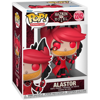 Funko Pop ! Animation Hazbin Hotel (2242) Alastor Vinyl Figure 9cm