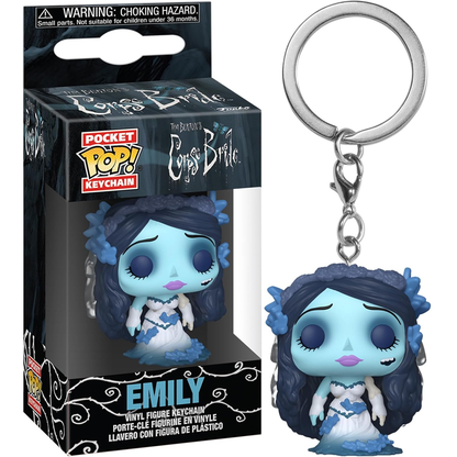 Funko Pop! Pocket Keychain The Corpse Bride - Emily Mini Vinyl Figure 5cm