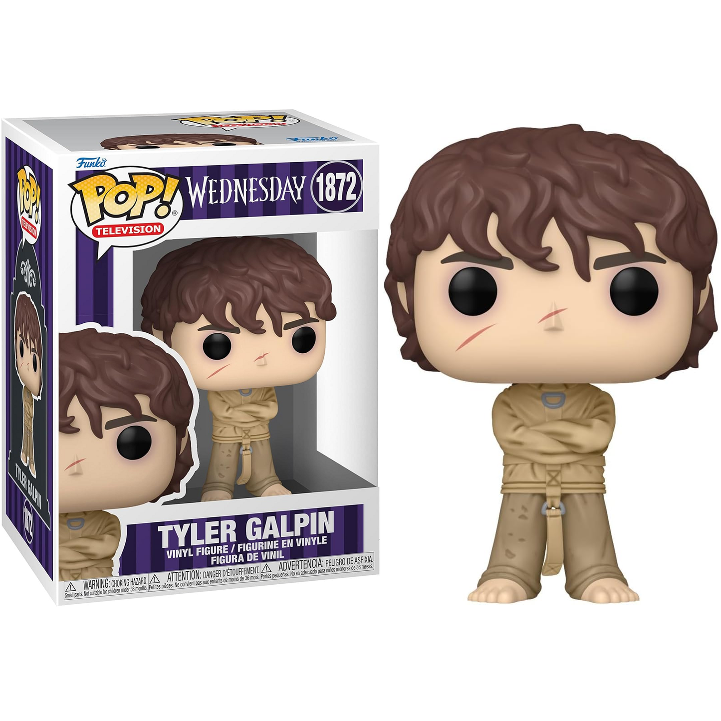 Funko Pop! Television: Wednesday (1872) Tyler Galpin - Vinyl Figure 9cm