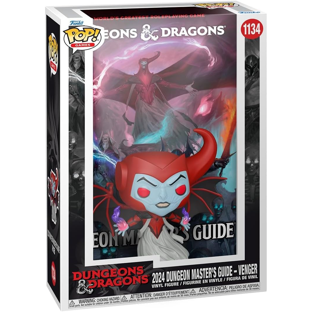 Funko Pop! Cover Games: Dungeons & Dragons (1134) Venger - Vinyl Figure 23cm