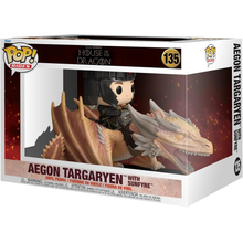 Funko Pop! Rides House of the Dragon (135) Aegon Targaryen - Vinyl Figure 15cm
