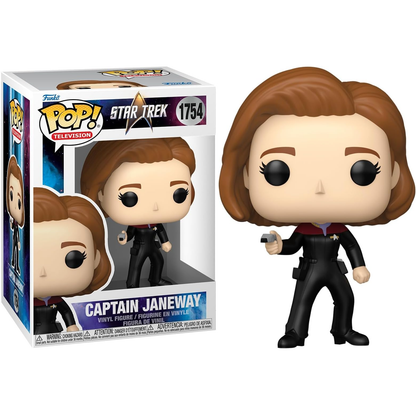 Funko Pop! Television Star Trek (1754) Captain Janeway - Vinyl Figure 9cm