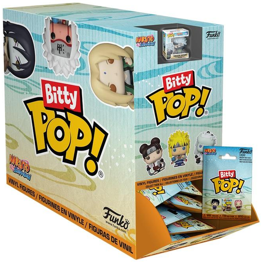 Funko Bitty Pop! Naruto Shippuden Mystery Box (Dispenser of Random 32pz Mini Figure)