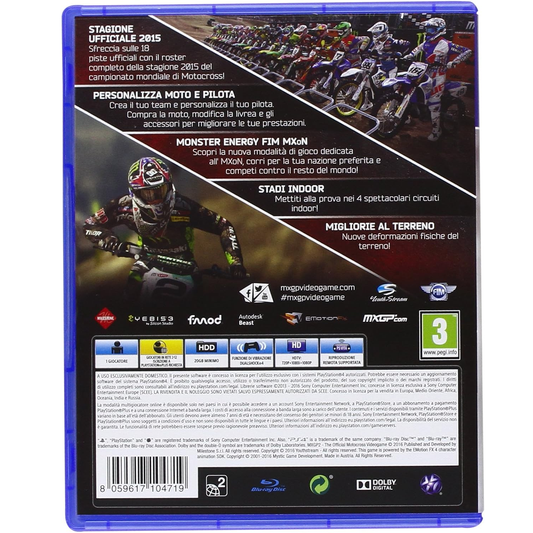 MXGP 2: The Official Motocross Videogame Ps4 Gioco Playstation 4 PAL ITA Nuovo Sigillato