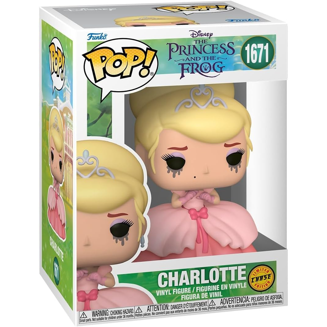 Funko Pop! Disney The Princess And The Frog (1671) Charlotte - Chase Edition
