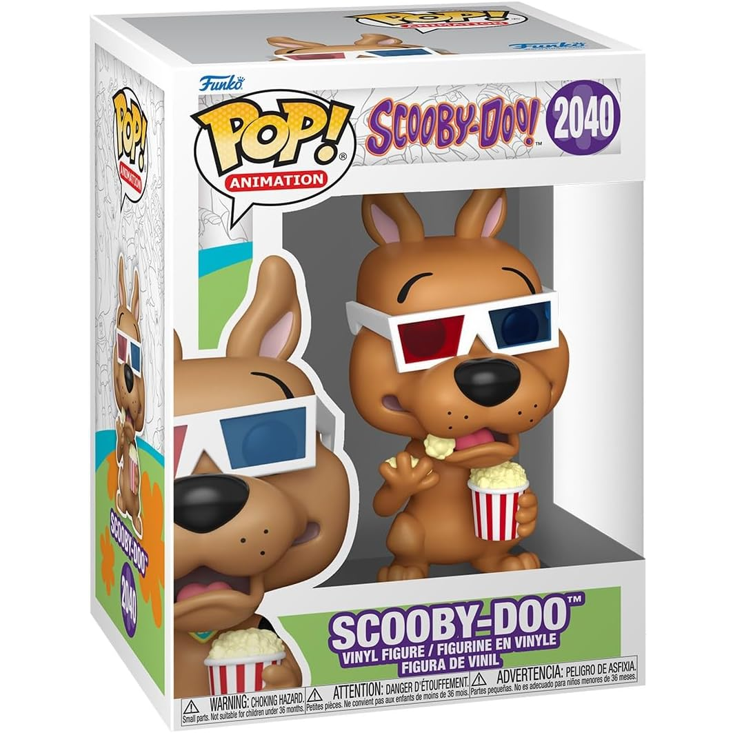 Funko Pop ! Animation Scooby-Doo! - (2040) Scooby-Doo (3d Glasses) 9cm