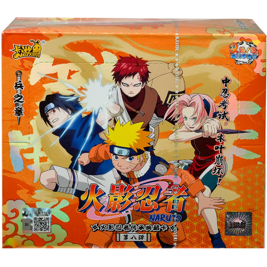 Kayou Naruto Tier 2 Wave 8 Booster Box Display 30 Bustine Carte Collezionabili