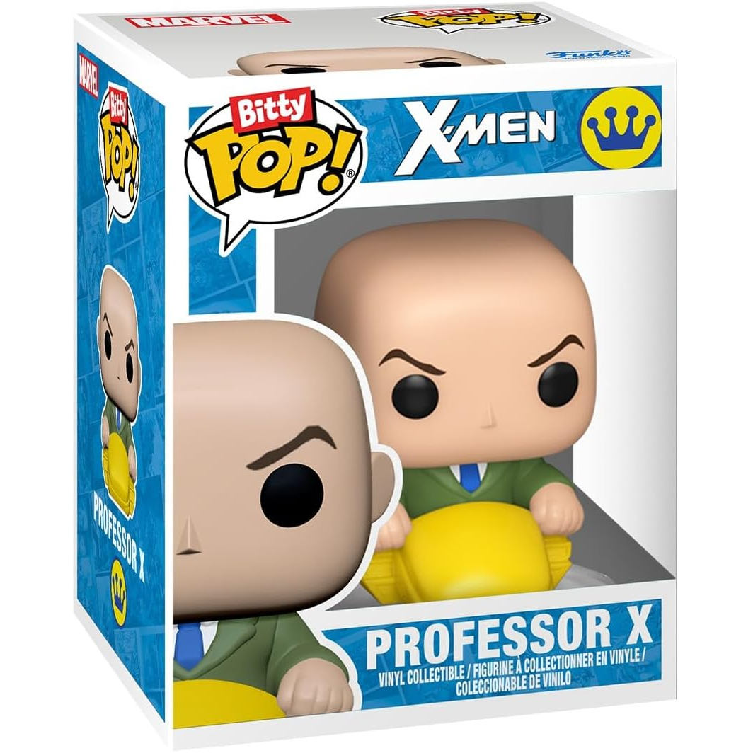 Funko Pop! Bitty Box X-Men - The X-Mansion with 2 Mini Figure Wolverine & Professor X