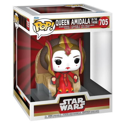 Funko Pop! Star Wars (705) Queen Amidala On The Throne - Vinyl Figure 9cm