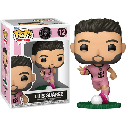 Funko Pop! MLS: Club Internacional de Fútbol Miami (12) Luis Suarez - Vinyl Figure 9cm