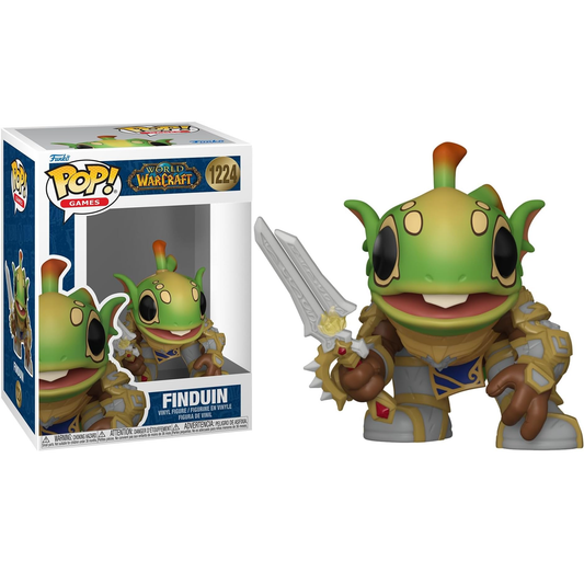 Funko Pop! Games: World of Warcraft (1224) Finduin - Vinyl Figure 9cm