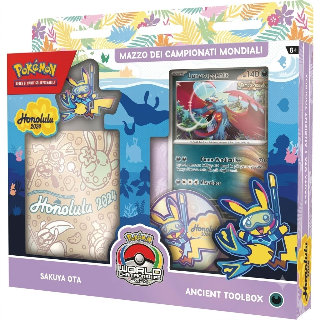 Pokémon GCC Mazzo Campionati Mondiali Honolulu 2024 Deck Ancient Toolbox
