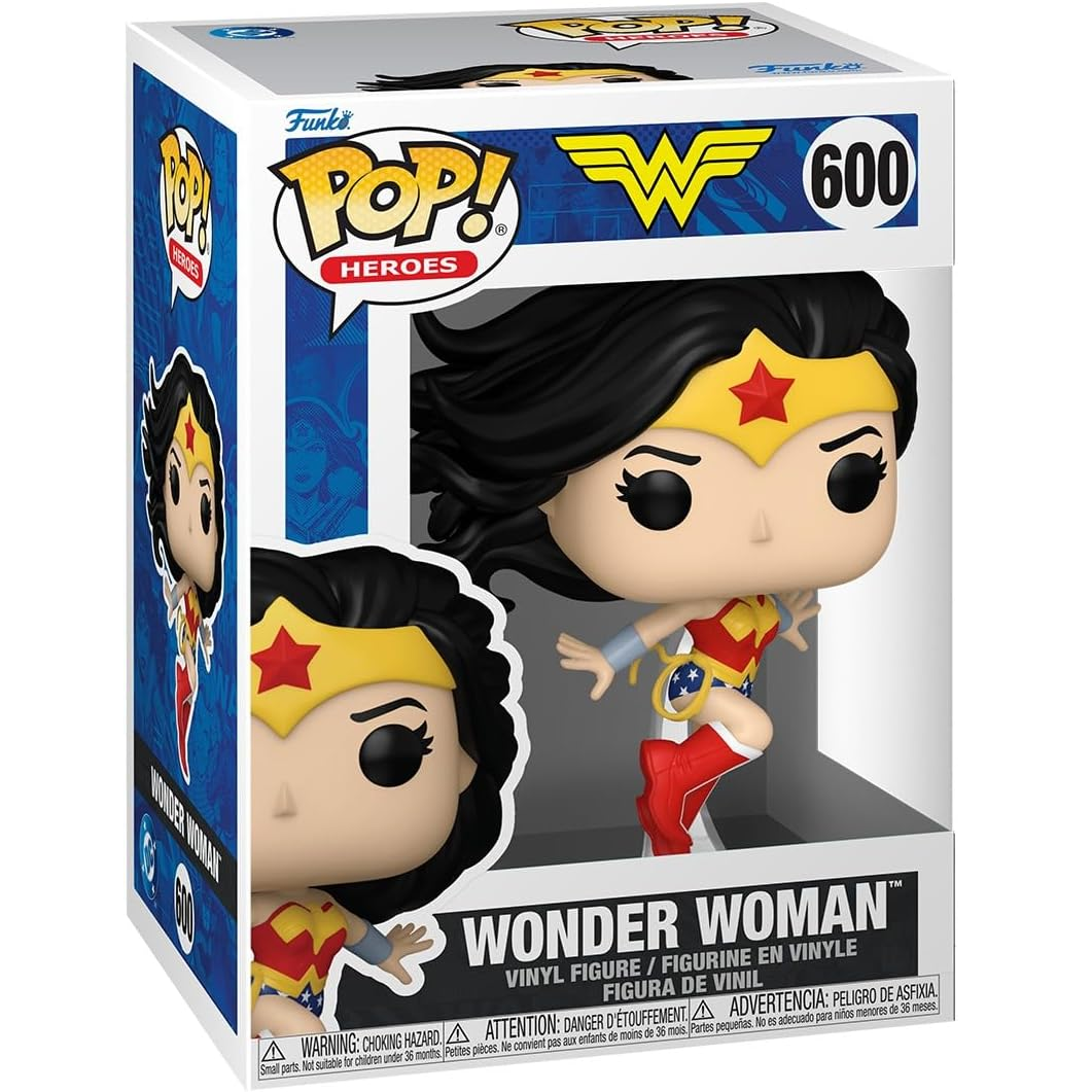 Funko Pop! Heroes DC Comics (600) Wonder Woman - Vinyl Figure 9cm