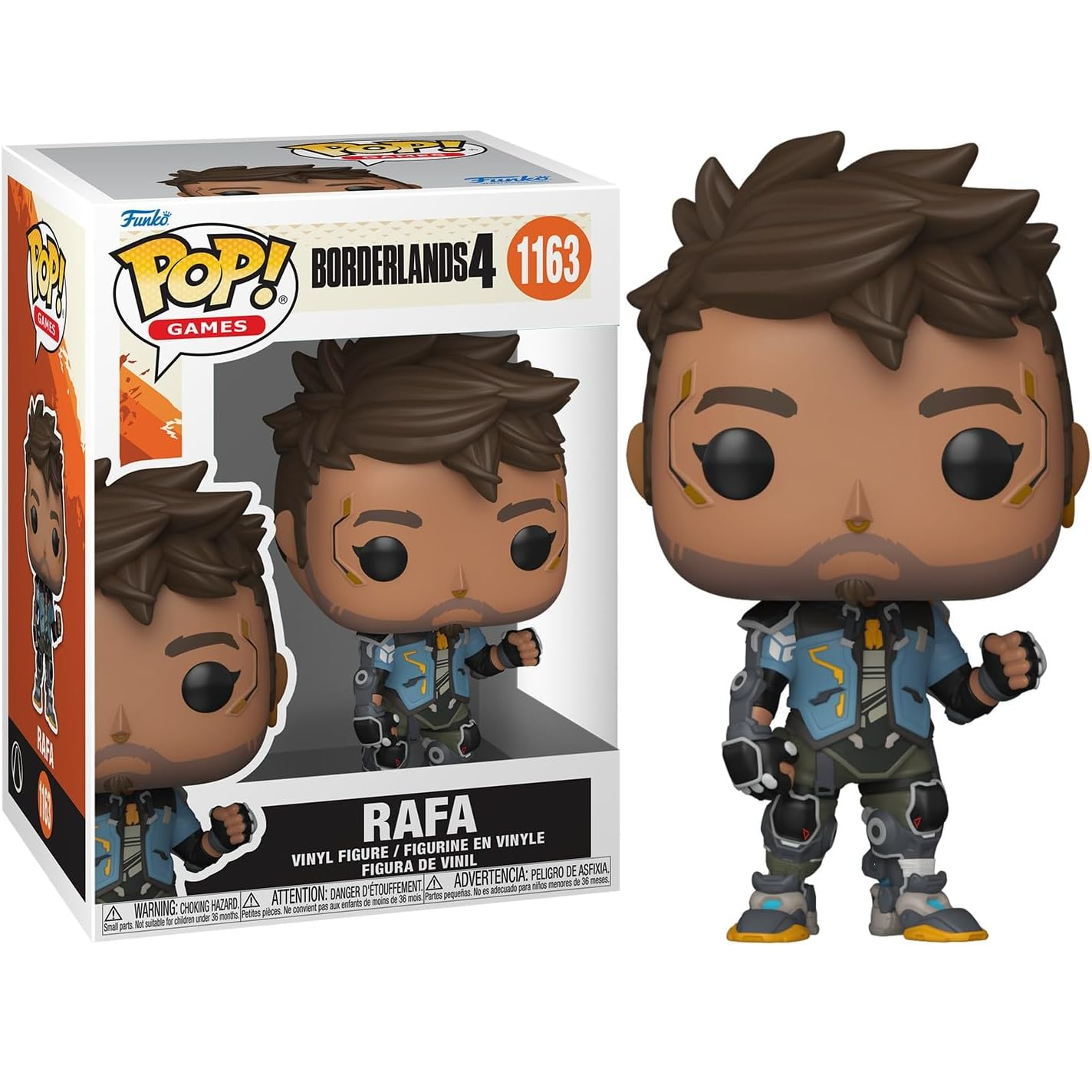 Funko Pop! Games Borderlands 4 (1163) Rafa Exo-Solider - Vinyl Figure 9cm