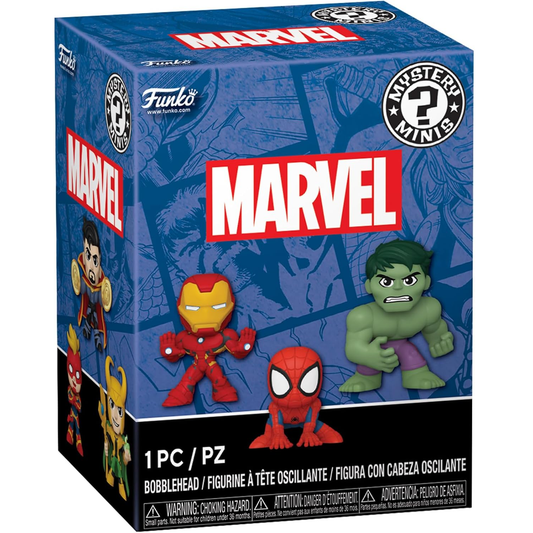 Funko Mystery Minis: Marvel Blind Box (1pz) Random Mini Vinyl Figure Da Collezione