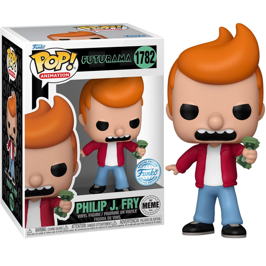 Funko Pop! Animation Futurama (1782) Philip J. Fry Special Edition - Vinyl Figure 9cm