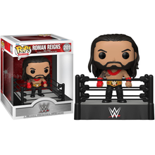 Funko Pop! WWE (201) Roman Reigns in Ring (Championship Belt) Vinyl Figure 15cm
