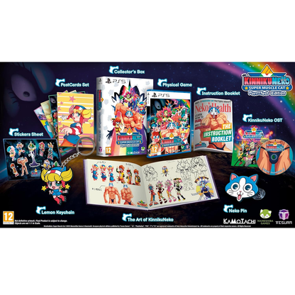 KinnikuNeko: Super Muscle Purfect Edition Ps5 PAL Eu Ita Playstation 5 (Copertina Multilingua)