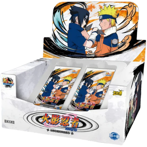 Naruto Kayou Tier 4 Wave 8 Box 18 Booster Carte Collezionabili Edizione Cinese
