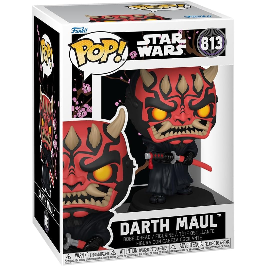 Funko Pop! Star Wars (813) Darth Maul (Impressions) Bobblehead Vinyl Figure 9cm