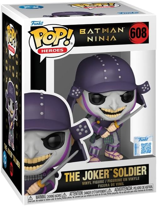 Funko Pop! Heroes: DC Batman Ninja (608) The Joker Soldier - Vinyl Figure 9cm