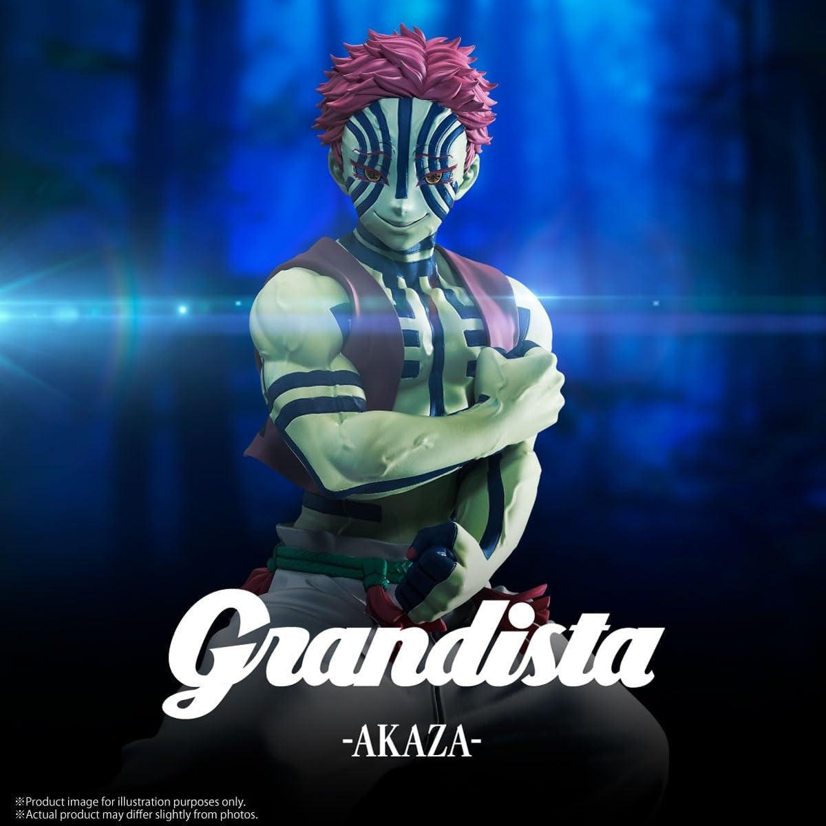 Bandai Banpresto - Grandista Demon Slayer Kimetsu No Yaiba (Akaza) Figure Pvc 22cm