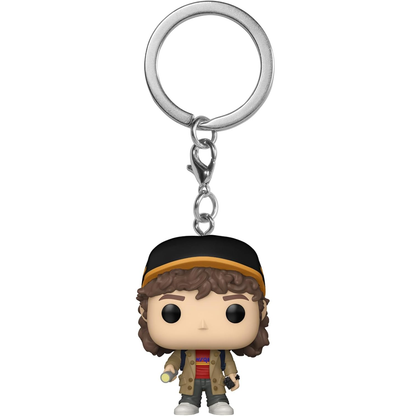 Funko Pop! Pocket Keychain Stranger Things Season 5 - Dustin Henderson Mini Vinyl Figure 5cm