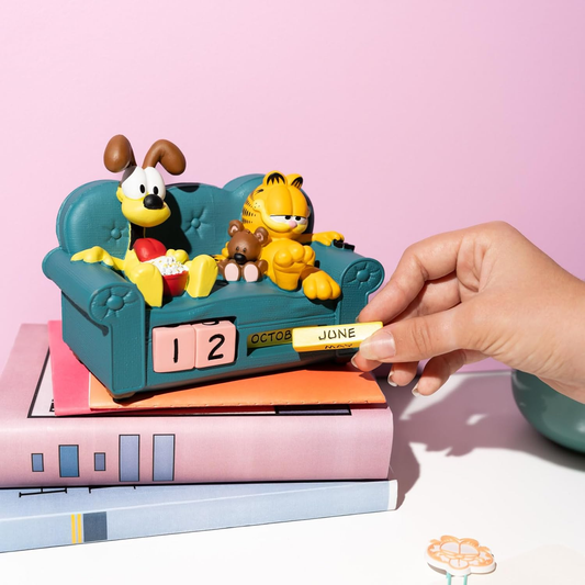 Nickelodeon Garfield Calendario 3D Perpetuo Da Tavolo - Figure PVC Statua 16cm