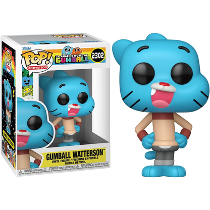 Funko Pop! Animation: The Amazing World Of Gumball (2302) Gumball Watterson - Vinyl Figure 9cm