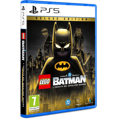 LEGO Batman: L'eredità del Cavaliere Oscuro Deluxe Edition Ps5 Videogioco Playstation 5 Italiano