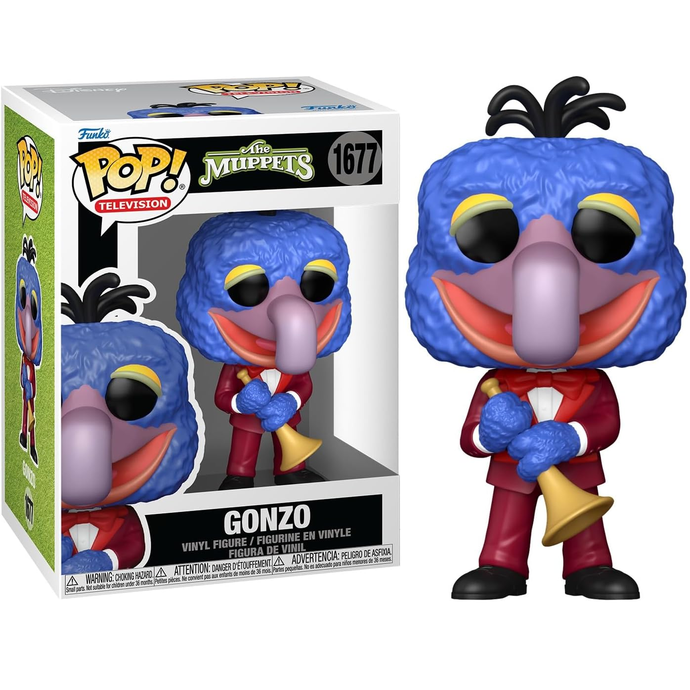 Funko Pop! Television The Muppets (1677) Gonzo - Vinyl Figure 9cm