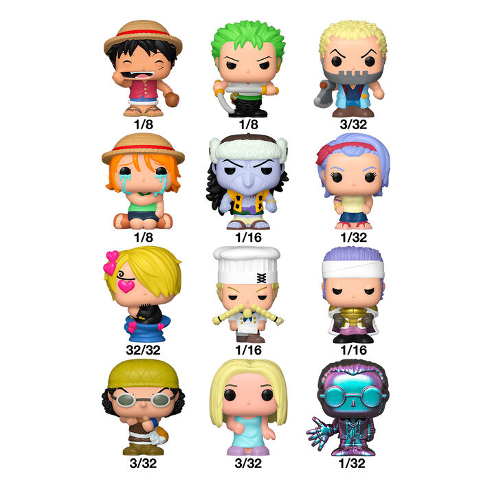 Funko Bitty Pop! One Piece Mystery Box (1pz) Random Mini Vinyl Figure 2cm