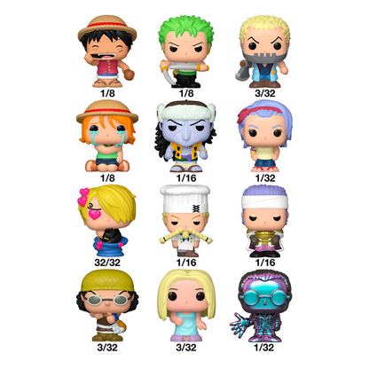 Funko Bitty Pop! One Piece Mystery Box (1pz) Random Mini Vinyl Figure 2cm