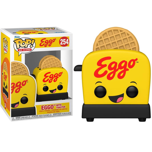Funko Pop! AD Icons Eggo (254) Eggo With Toaster - Vinyl Figure 9cm