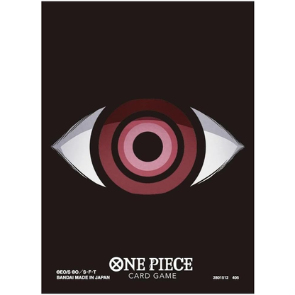 Bandai Namco - Card Game Protector One Piece - 70 Sleeves Nere/Rosse Protezione Carte