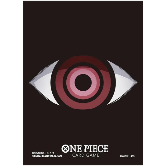Bandai Namco - Card Game Protector One Piece - 70 Sleeves Nere/Rosse Protezione Carte