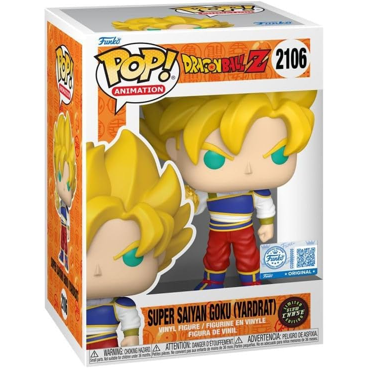 Funko Pop! Animation: Dragon Ball Z (2106) Goku (Yardrat) Glow Chase Special Edition 9cm
