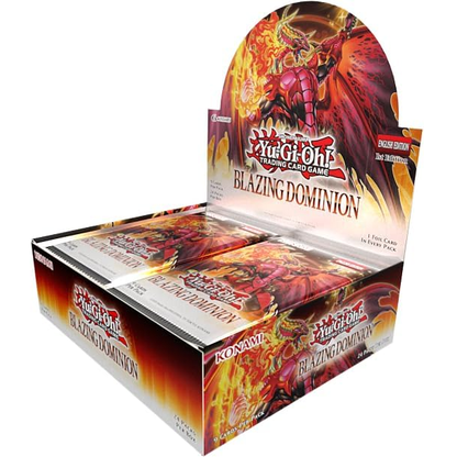 Yu-Gi-Oh! Blazing Dominion: 24 Packs Per Box - 1 Foil Card x Pack English Edition