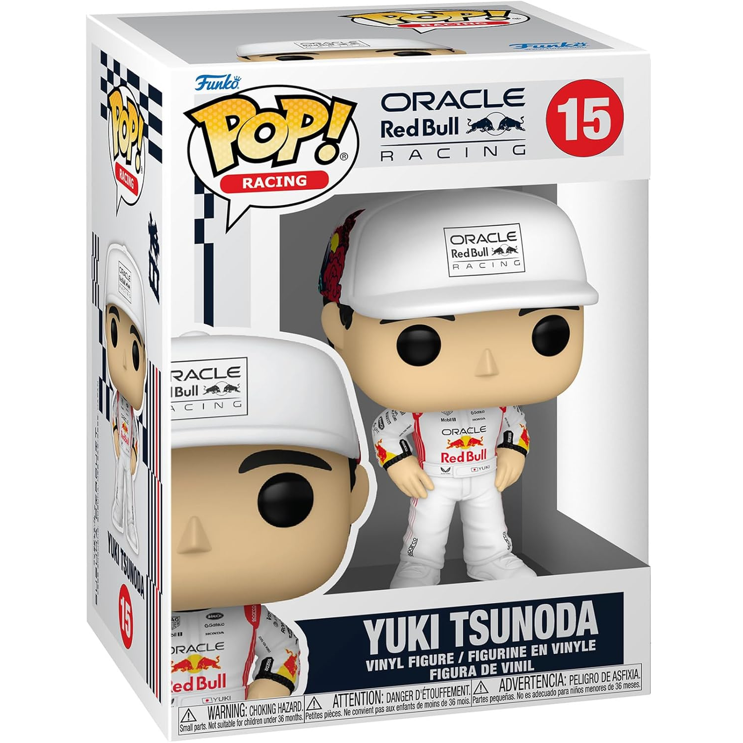 Funko Pop! Racing: Oracle Red Bull Racing (15) Yuki Tsunoda - Vinyl Figure 9cm