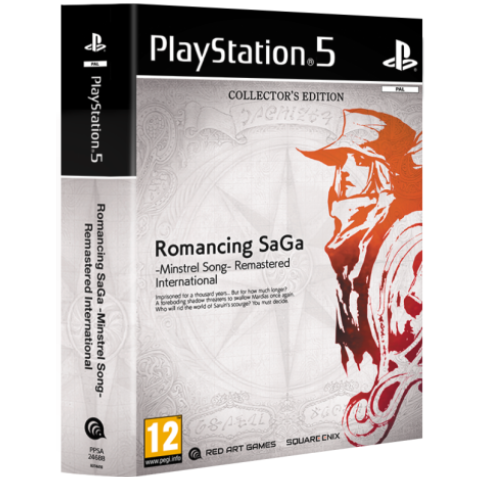 Romancing SaGa - Minstrel Song Remastered International (Collector's Edition) Ps5 Videogioco PAL EU ITA Playstation 5 (Copertina Multilingua)