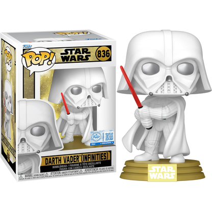 Funko Pop! Star Wars - (836) Darth Vader (Infinities) Special White Figure 9cm