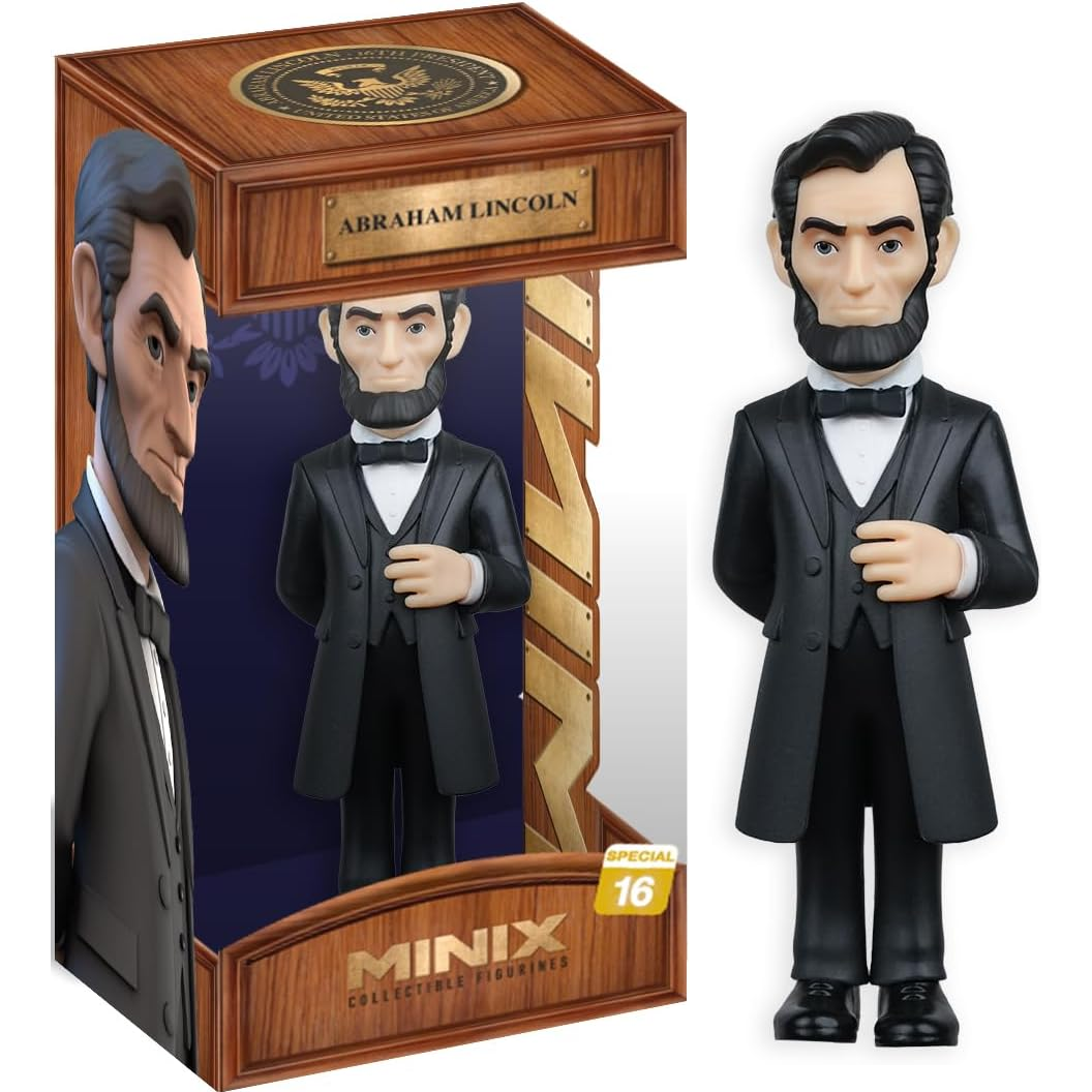 Minix: Abraham Lincoln (Special 16) Figure 12cm PVC - Statuetta Da Collezione