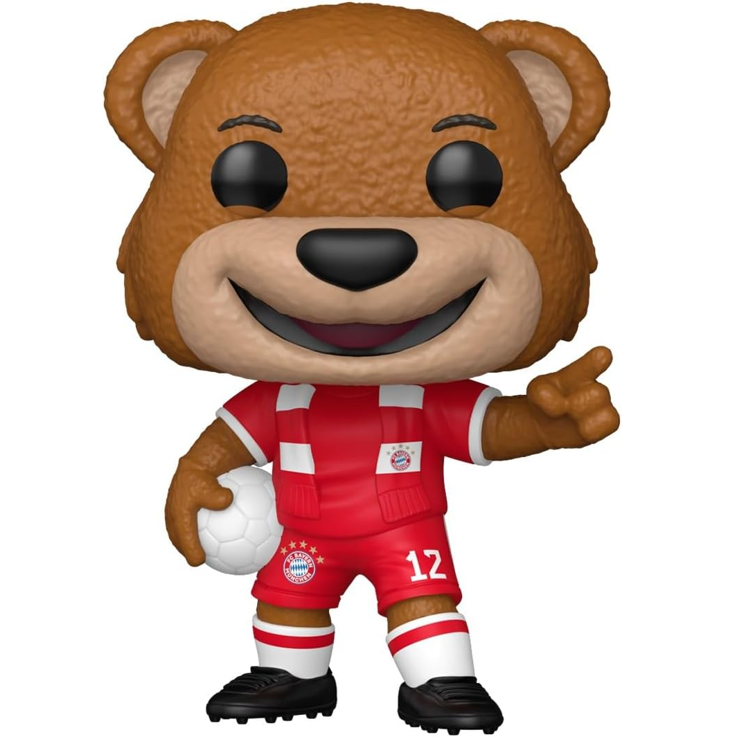 Funko Pop! Football: FC Bayern Munchen (96) Berni The Bear - Vinyl Figure 9cm Mascotte