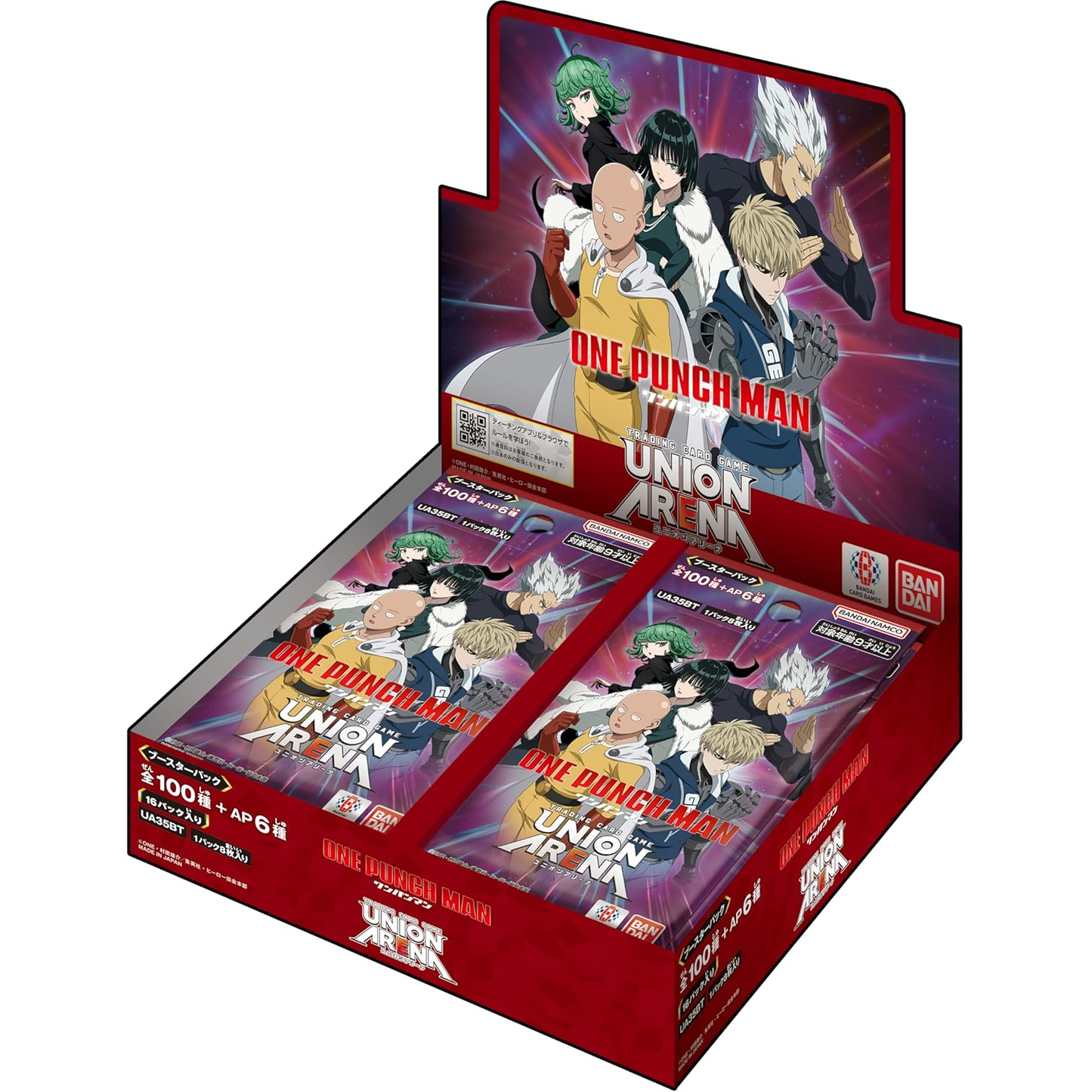 Bandai One Punch Man: Union Arena Booster Box UA35BT (16 buste) Giapponese TCG