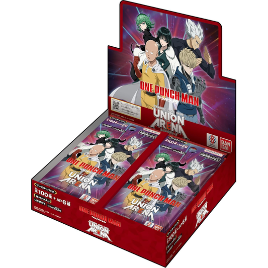 Bandai One Punch Man: Union Arena Booster Box UA35BT (16 buste) Giapponese TCG